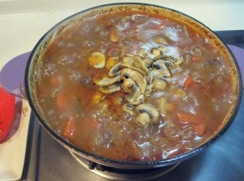 step15: 加入燉煮好的牛肉即完成