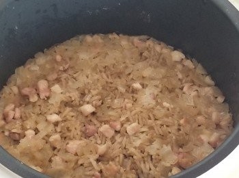 step11: 烹煮至米飯完全熟透即可。