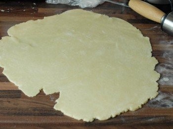 step4: 將麵糰待在室溫至軟身，擀成約1cm的薄片