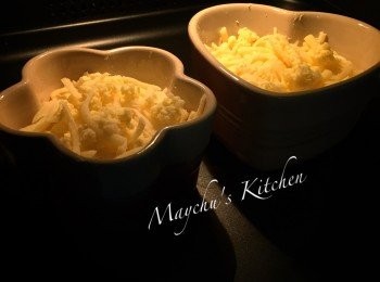 step4: 以180度焗8分鐘至起司完全溶化並烤成金黃色。