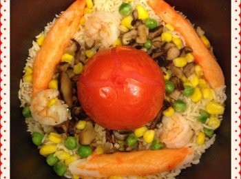 step2: 然後開始烹調。。。