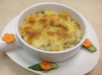 step5: 焗烤上色，撒上洋香菜