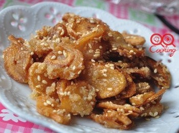 step5: 起鍋後放涼，就會變的香甜酥脆喔!喜歡吃蒜頭的別錯過呦!