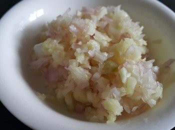 step7: 乾蔥，蒜頭