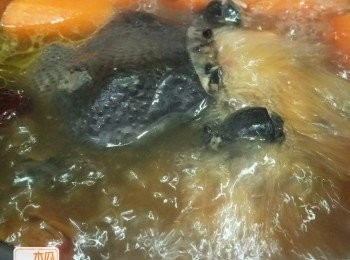 step3: **明火：水煲滾先放入烏雞和<a href="https://bit.ly/3ANJVUp" target="_blank" data-keyword="豬展" class="guide-link"><strong>豬展</strong></a> <span style="display:inline-block;vertical-align:middle;margin-top:-3px;color:initial;border-radius:3px;padding:2px 3px;font-size:12px;line-height:14px;background:#87d300;color:#fff;">即買</span> ，大滾後再加入其餘材料，用中火煲30分鐘，再轉小火煲1.5小時，用鹽調味即可