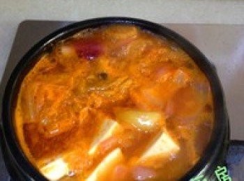 step4: 再加入土豆，豆腐，小火慢燉