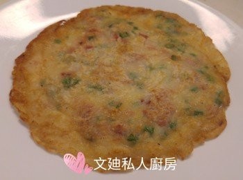 step4: 用慢火慢慢煎香兩面即成。