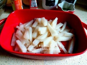 step5: 重複加上湯步驟4-5次炒至蘿蔔軟身 , 盛起備用