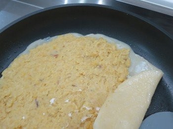 step11: 將餅皮對折