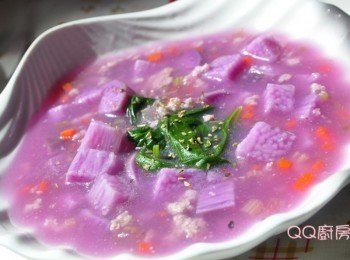 step9: 美美的顏色濃湯美美的端出上桌~