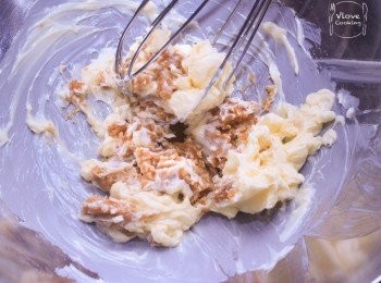 step2: 之後加入糖拌勻