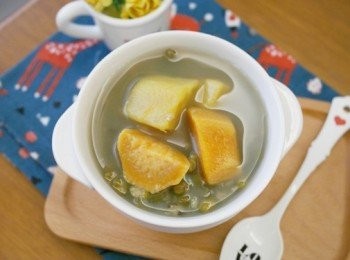 step6: 開花綠豆以及軟嫩地瓜 ♪