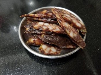 step4: 鴨膶腸