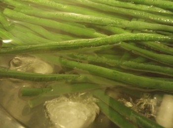 step3: 放入冰水浸透