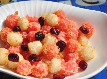 step10: 再灑入蔓越莓乾