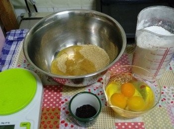 step1: ♡準備好材料
♡焗爐２００度預熱