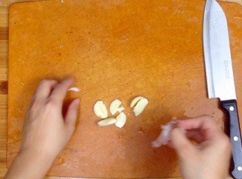 step10: 蒜頭去皮