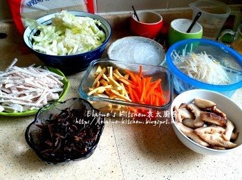 step6: 將已處理的材料分別盛起