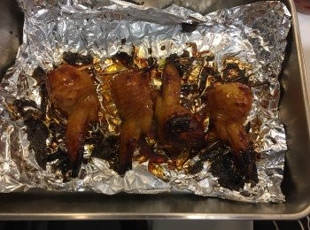 step8: 焗好放涼一會，取出竹籤，上碟。