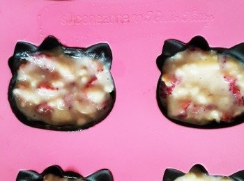 step6: 步驟4定型後拿出~將步驟5分別放入