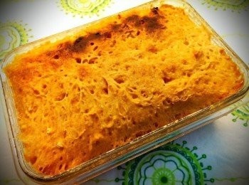 step4: 烤約15分後可果美蕃茄鍋的微酸美味的香氣充滿了整個廚房,待涼脫模切片即可食用嘍!快點一起試試可果美的美味唷~