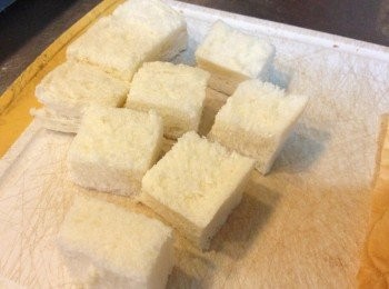 step1: 先把厚片切丁