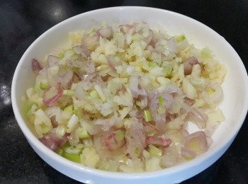 step5: 蒜頭，乾蔥