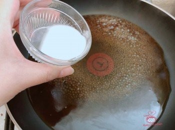 step7: 此時準備芡汁