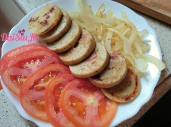 step2: 煎香札肉，剩起備用