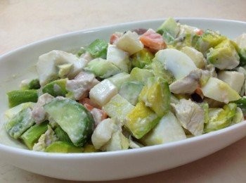 step2: 淋上藍莓優格