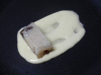 step4: 將年糕放上