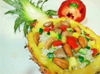 step6: 最後拌入腰果盛盤