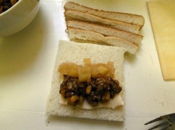 step9: 沒酥皮也可以用土司喲!土司版的一樣好呷!