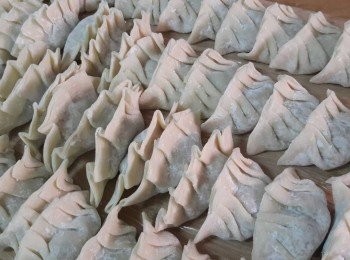 step3: 即可包餃子 , 約可包二十五至三十顆左右