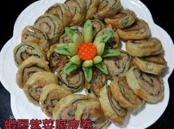 step10: 此相片蝦仁份量是食譜的三倍