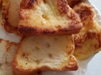 step2: 奶油OR橄欖油煎至兩面金黃