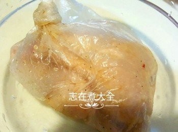 step2: 煮食前半小時將雞放室溫解凍