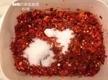 step4: 加入糖、鹽、米酒拌勻