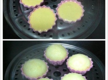 step3: 預熱蒸爐，以大火蒸8分鐘即可。