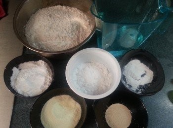 step5: 磅好所有材料備用