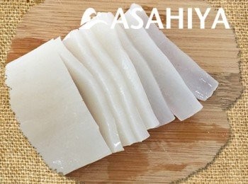 step4: 蒟蒻白玉板切片(3mm)