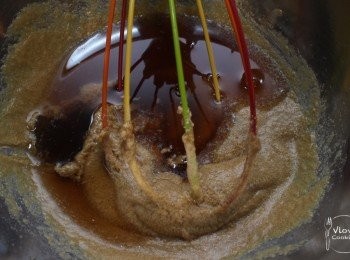 step4: 加入楓糖漿拌勻