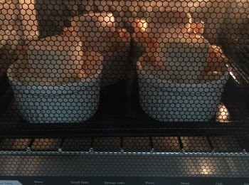 step5: 取出酥皮盒再加入棉花糖，再用上火焗15分鐘，表面焗金黃色便可。