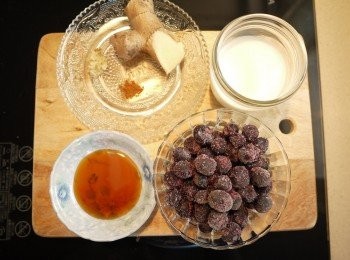 step1: 先把薑磨成泥備用