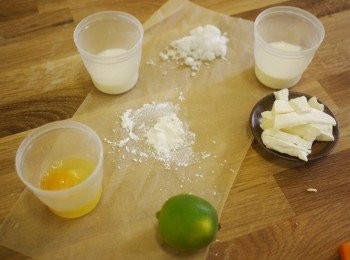 step1: 準備好所有材料,先秤重好