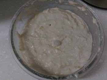 step1: 1.<span class="group_1">液種</span>材料用湯匙拌勻放室温30分,之後放冷藏16小時