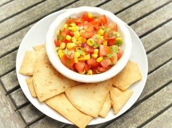 step4: 可配以粟米脆片享用