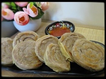 step13: 可配泰式甜雞醬進食(如素食可調較醬汁進食:白醋 40g, 片糖 35g, 唿汁 10g, 茄汁 20g,食用開水 15g,鹽 1/4茶匙)