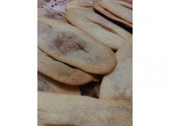 step15: 完成圖~可看到焦糖色的內餡