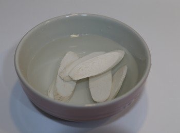 step2: (2) 准山先浸15分鐘